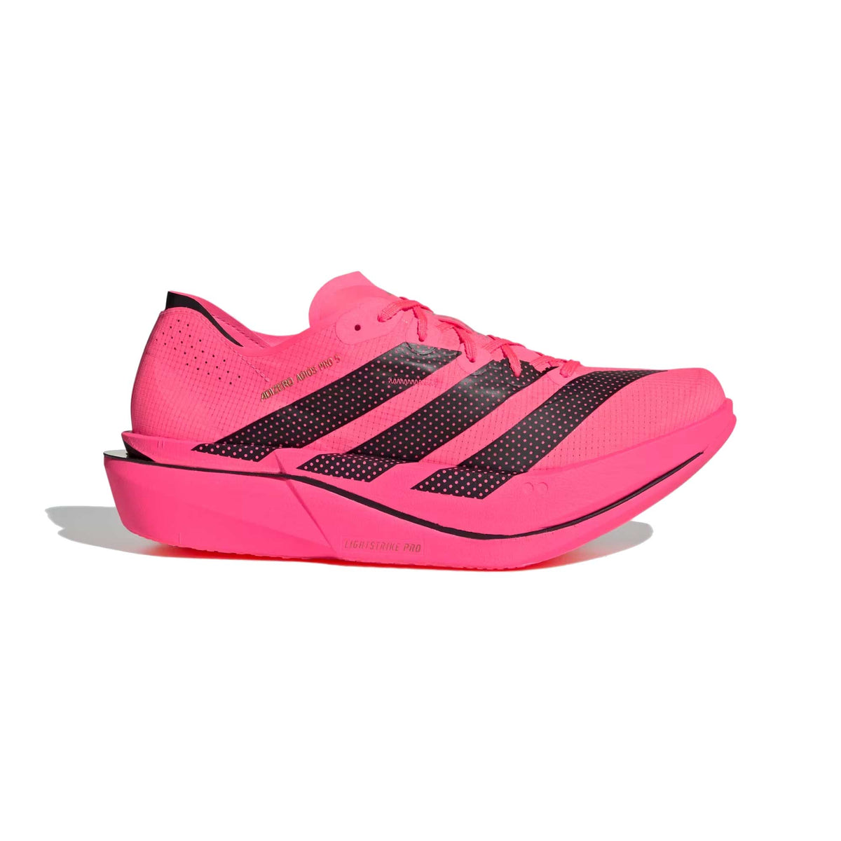 Men's Adizero Pro 5 Running Shoe - Solar Turbo/Core Black/Lucid Red - Regular (D)
