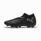 Men's Future 8 Pro FG/AG Soccer Cleat - Puma Black/Fizzy Light/Green Terrain - Regular (D)