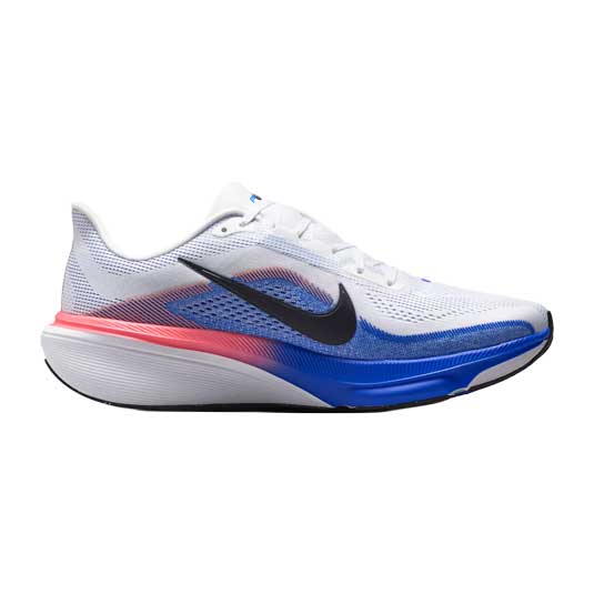 Men's Nike Pegasus 42 - White/Black/Racer Blue/Atomic Pink - Regular (D)