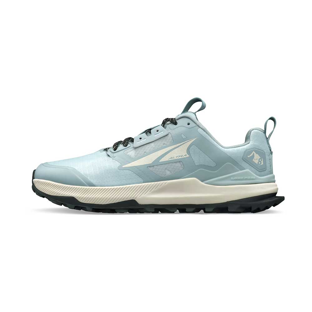 Women's Lone Peak 8 Running Shoe - Mineral Blue - Regular (B)