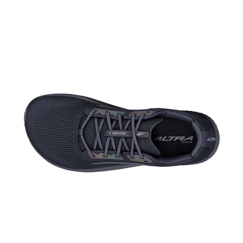 Men's Escalante 4 Running Shoe - Black/Iridescent - Regular (D)
