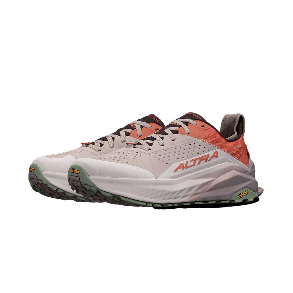 Men's Olympus 6 Running Shoe - Orange/Clay - Regular (D)