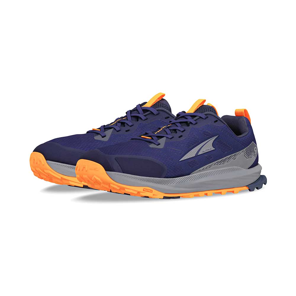 Men's Lone Peak 9 Trail Running Shoe - Navy - Regular (D)