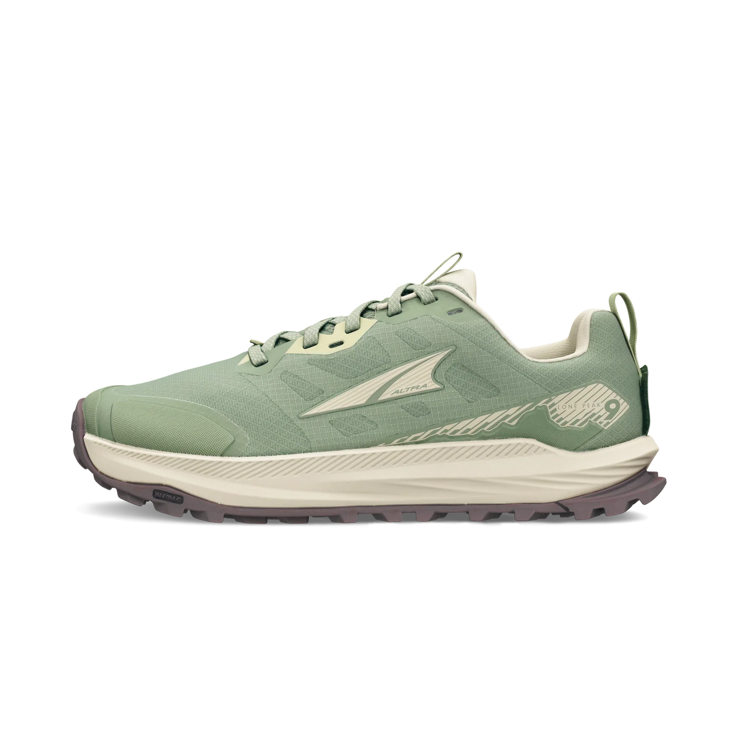 Women's Lone Peak 9 - Green - Wide (D)