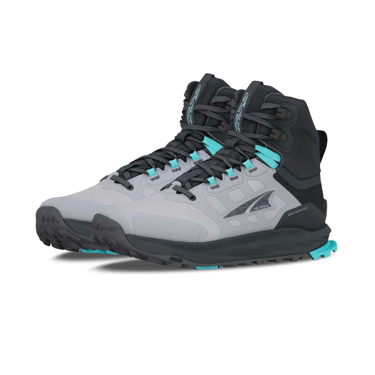 Women's Lone Peak 9 Waterproof Mid - Black/Gray - Regular (B)