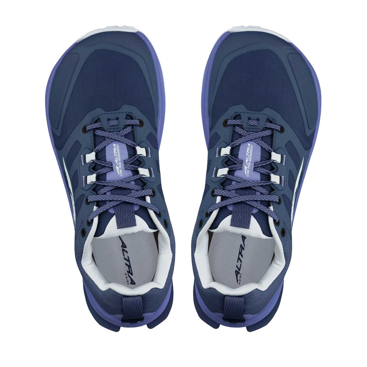 Women's Lone Peak 9 Waterproof Low - Dark Blue - Regular (B)