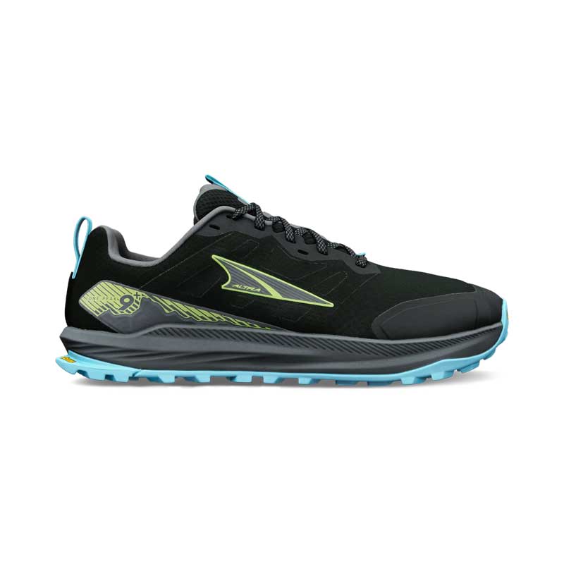 Men's Lone Peak 9+ - Black/Lime - Regular (D)