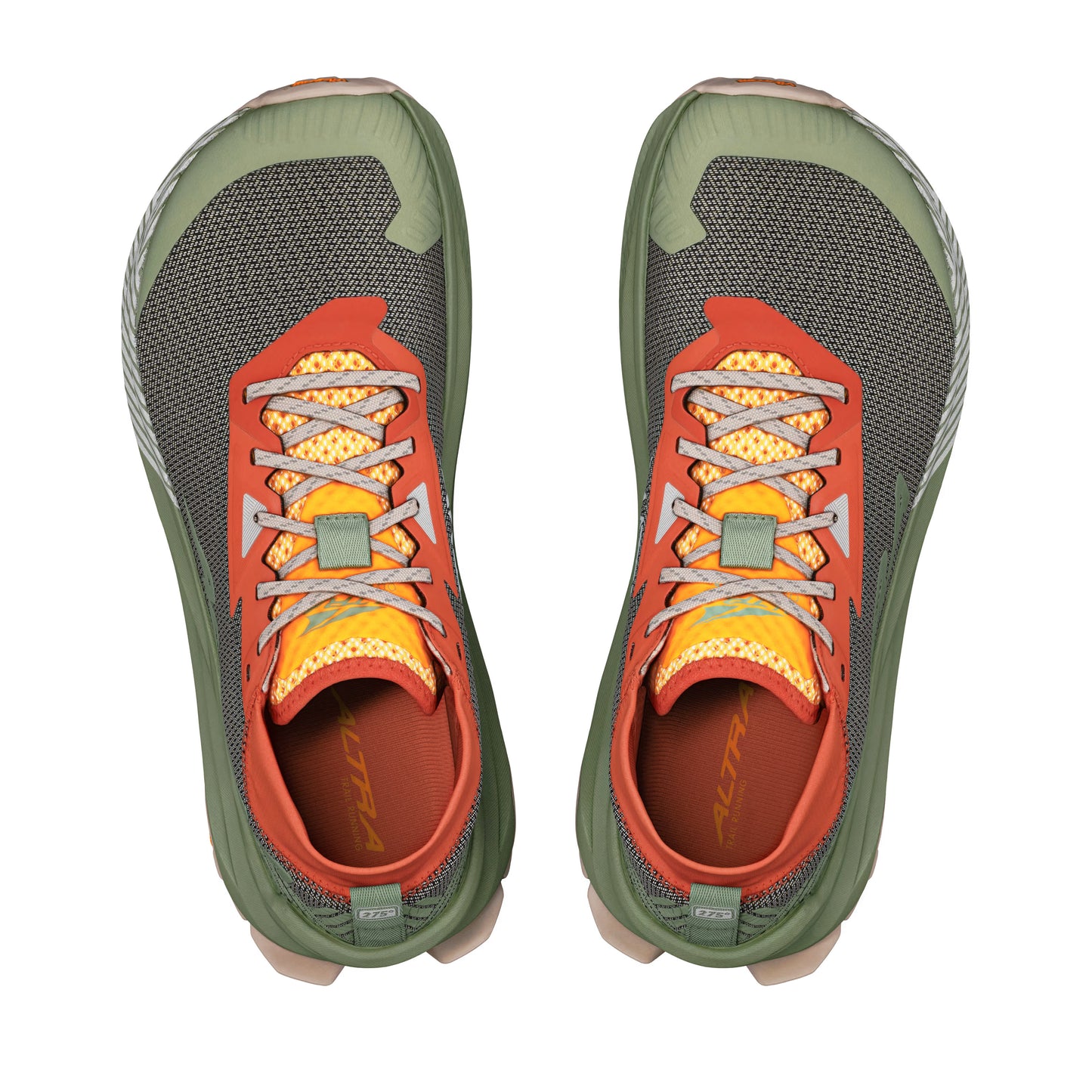Men's Olympus 275 Running Shoe - Gray/Orange - Regular (D)