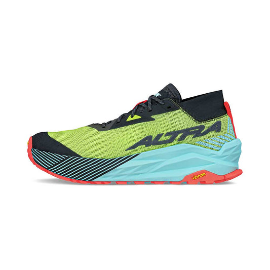 Men's Olympus 275 Trail Running Shoe - Black/Yellow - Regular (D)