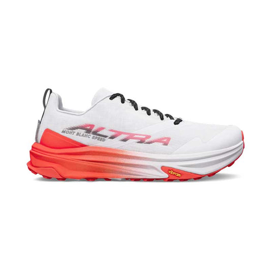 Men's Mont Blanc Speed - White/Red - Regular (D)
