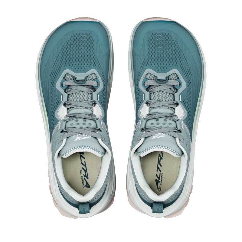 Women's Olympus 7 Trail Running Shoe - Sea Pine/Ice/Green Milieu - Regular (B)