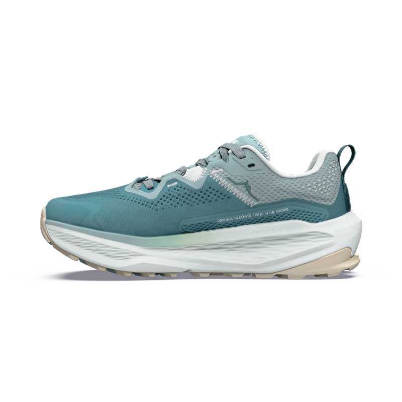 Women's Olympus 7 Trail Running Shoe - Sea Pine/Ice/Green Milieu - Regular (B)