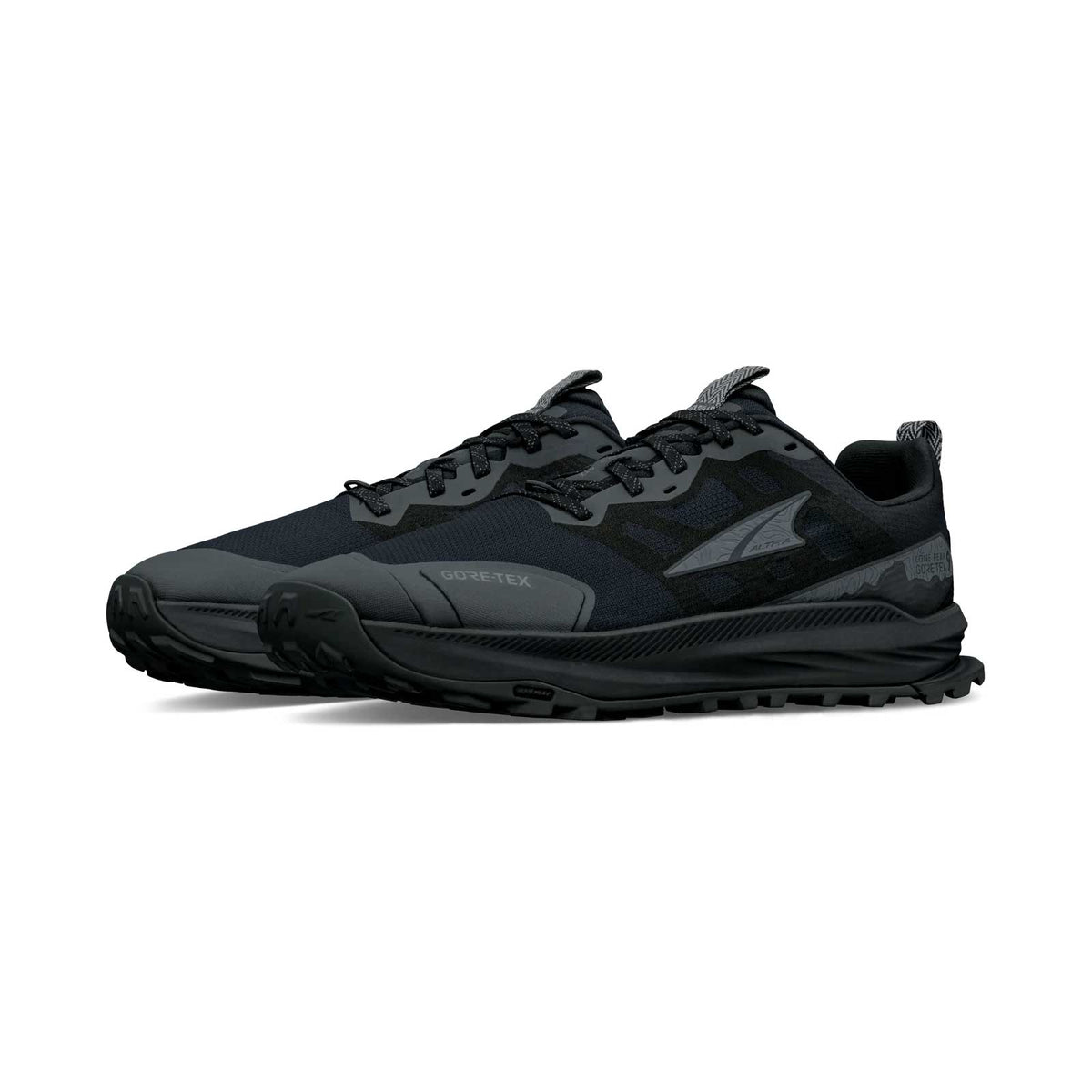 Men's Lone Peak 9 GTX - Black/Black - Regular (D)