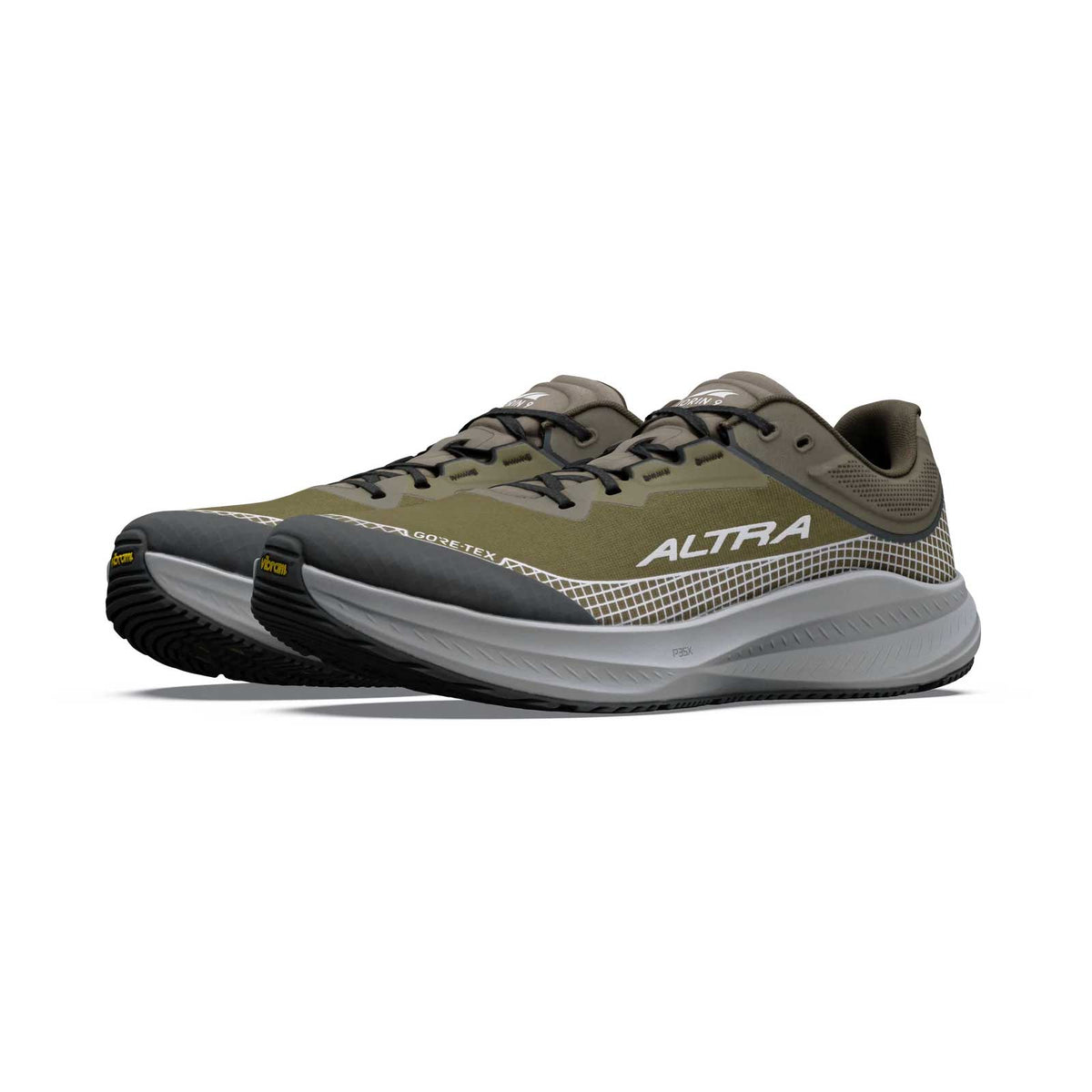 Men's Torin 9 GTX Running Shoe - Dark Olive/Silver/Night Owl - Regular (D)