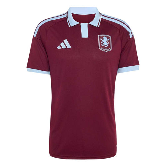 AVFC Home Replica Jersey - Maroon/Glow Blue