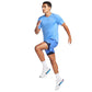 Men's Nike Dri-FIT Rise 365 Short Sleeve  Top - University Blue