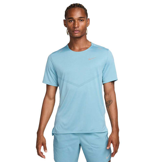 Men's Nike Dri-FIT Rise 365 Short Sleeve - Denim Turquoise