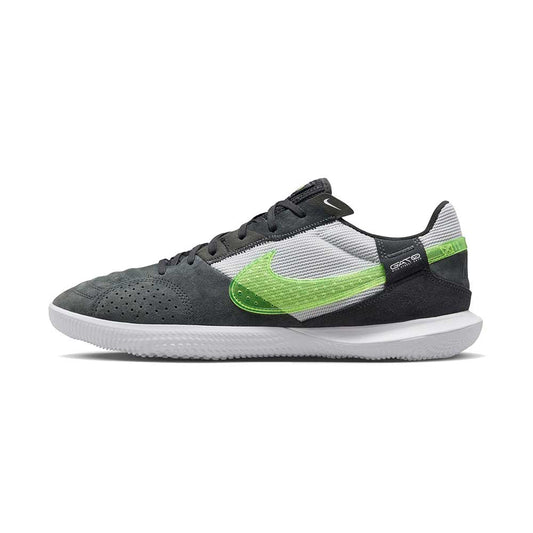 Men's Nike Streetgato Soccer Shoe - Black/Volt - Regular (D)