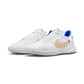 Unisex Nike Streetgato IC Soccer Shoes  - White/Metallic Gold/Hyper Royal - Regular (D)