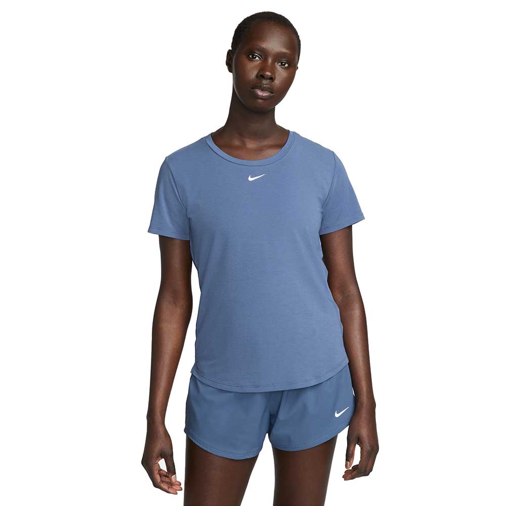 Women's Nike Dri-Fit UV One Luxe Top - Diffused Blue