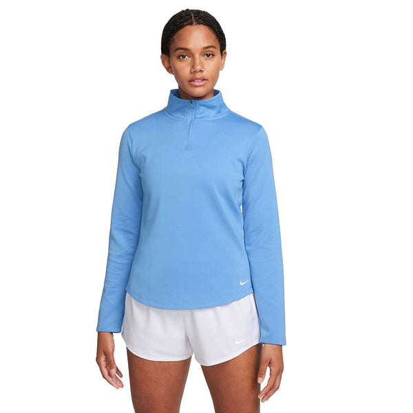 Women's Nike Therma-FIT One Standard Long Sleeve Half Zip - Polar/Whit – Gazelle  Sports