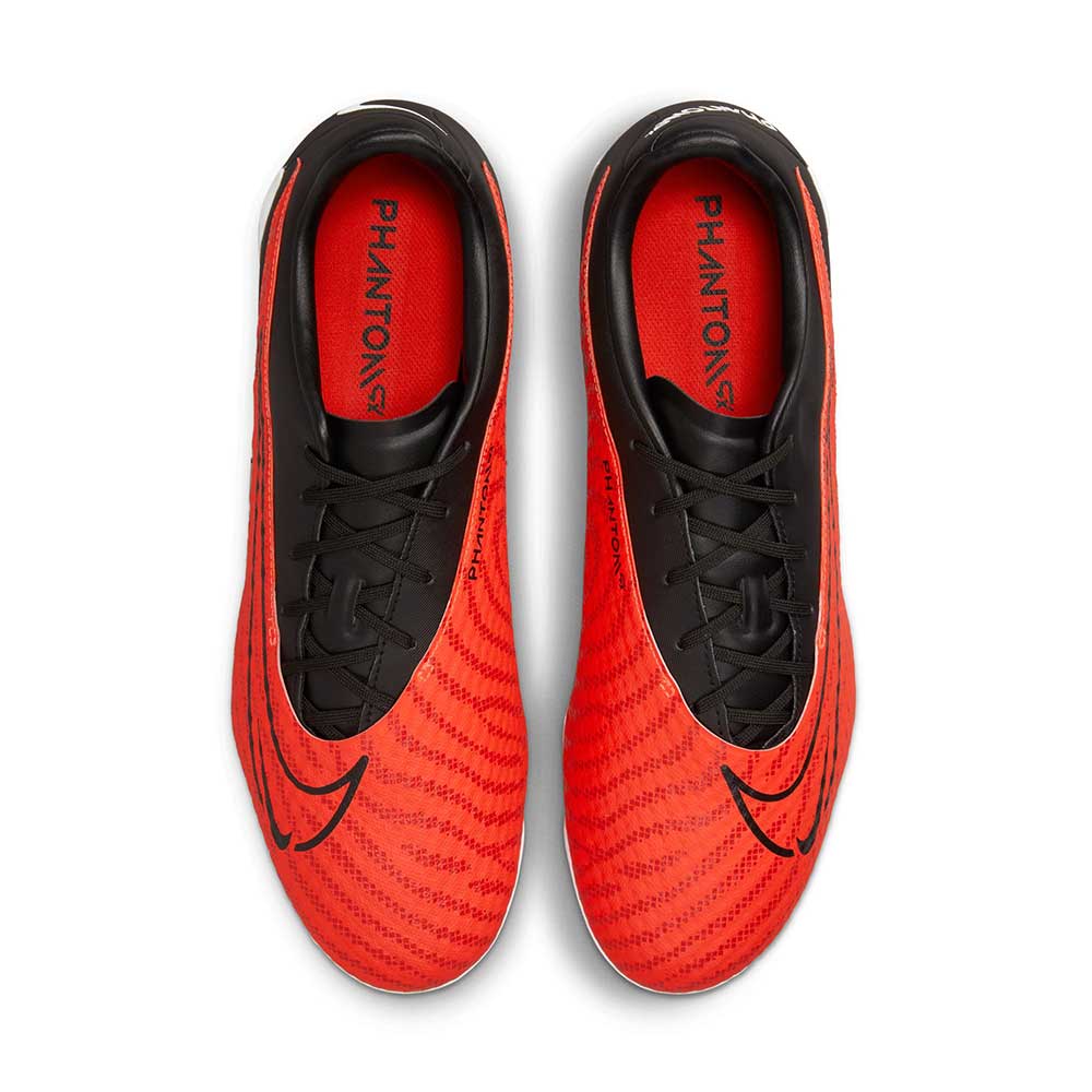 Unisex Nike Phantom GX Academy MG Soccer Cleat - Bright Crimson/Black-White- Regular (D)