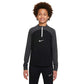 Youth Academy Pro Drill Top 1/4 Zip - Black