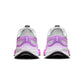 Women's Nike Air Zoom Structure 25 Running Shoe - White/Black-Pure Platinum-Fuchsia Dream- Regular (B)