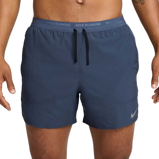 Men's Nike Stride Men's Dri-FIT 5" Brief-Lined Running Shorts - Thunder Blue