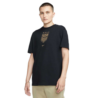 Women's U.S. Soccer  (4-Star) Tee - Black