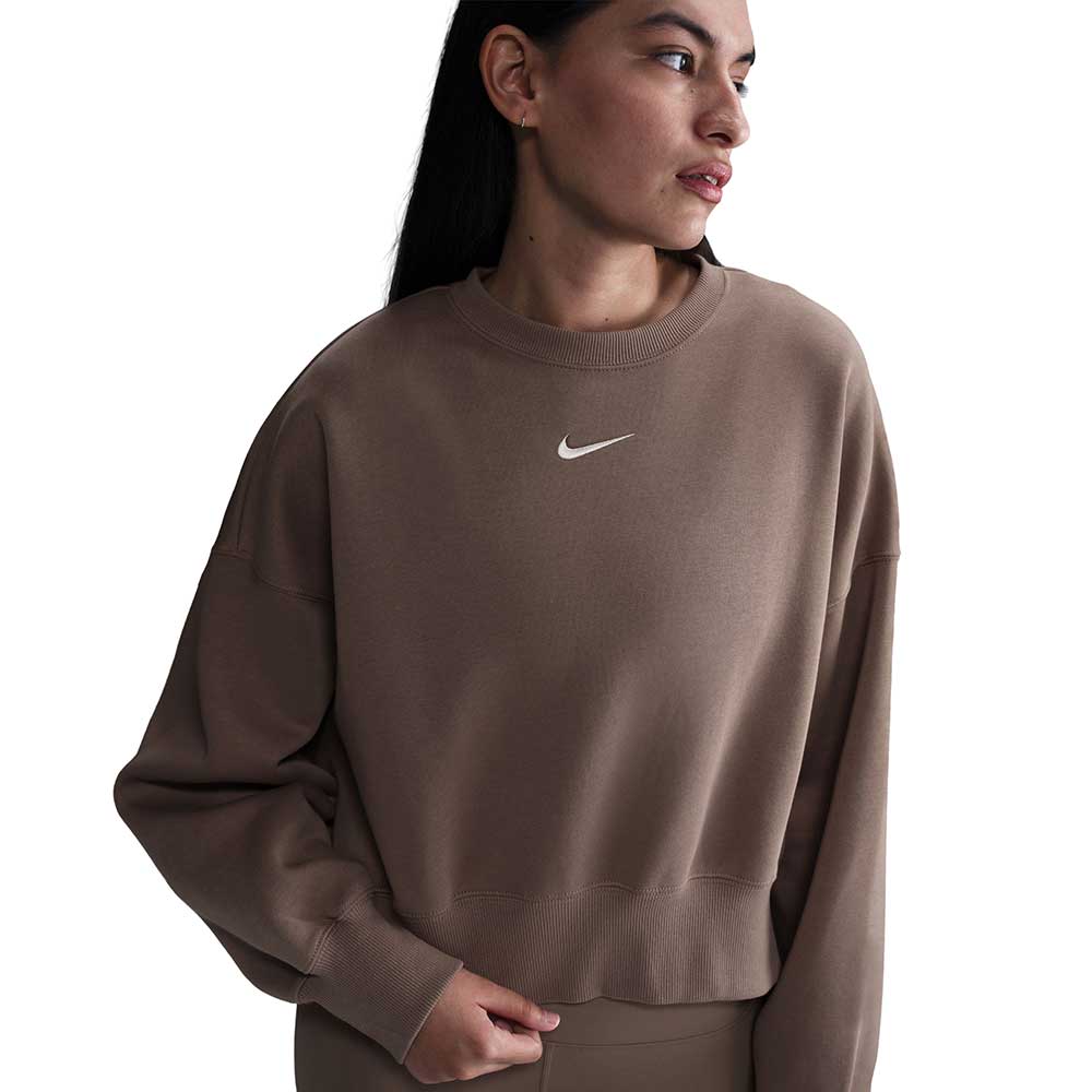 Women's Nike Sportswear Phoenix Fleece - Mink Brown/Sail