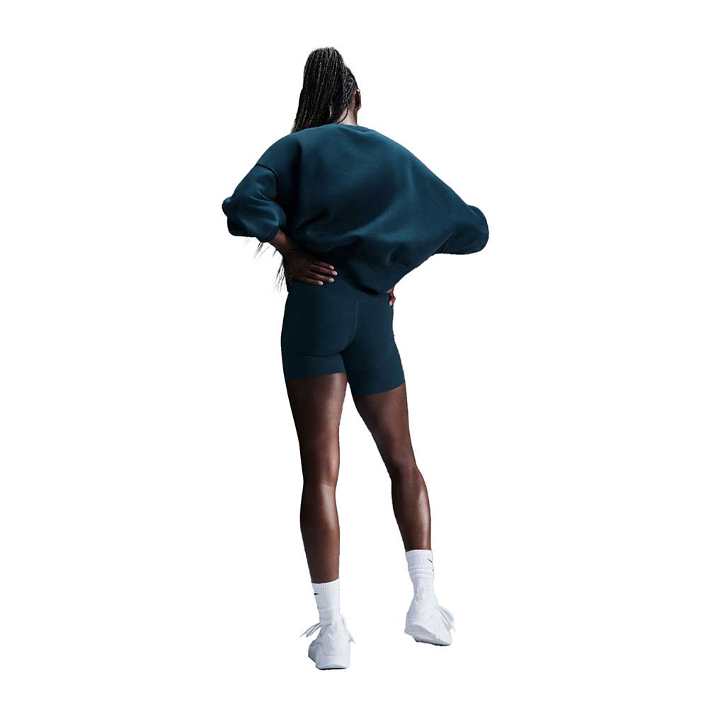 Women's Nike Phoenix Fleece Oversized Crew - Armory