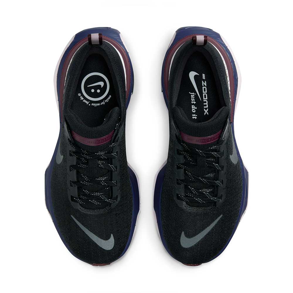 Women's Nike Invincible Run 3 Running Shoe - Black/Iron Grey/Night Mar –  Gazelle Sports