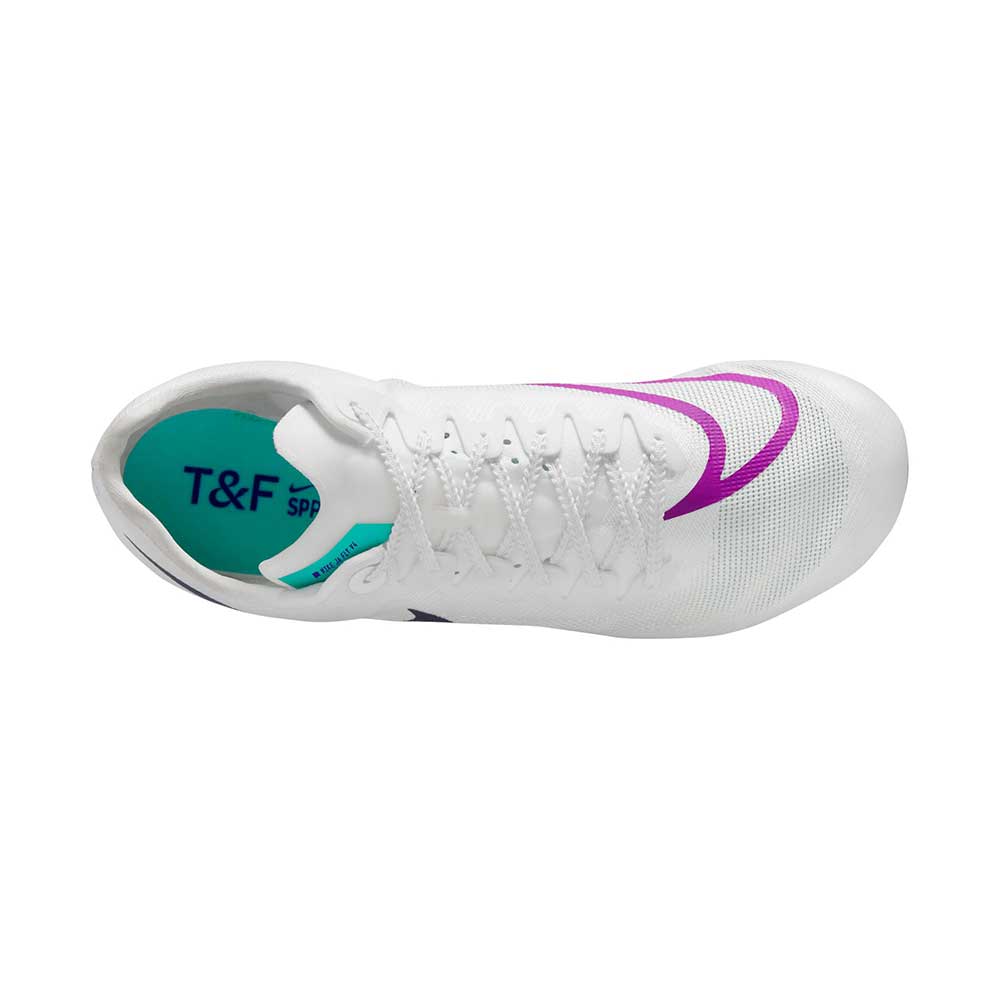 Nike Zoom Ja Fly 4 Spike- White/Obsidian/Bright Crimson - Regular (D)