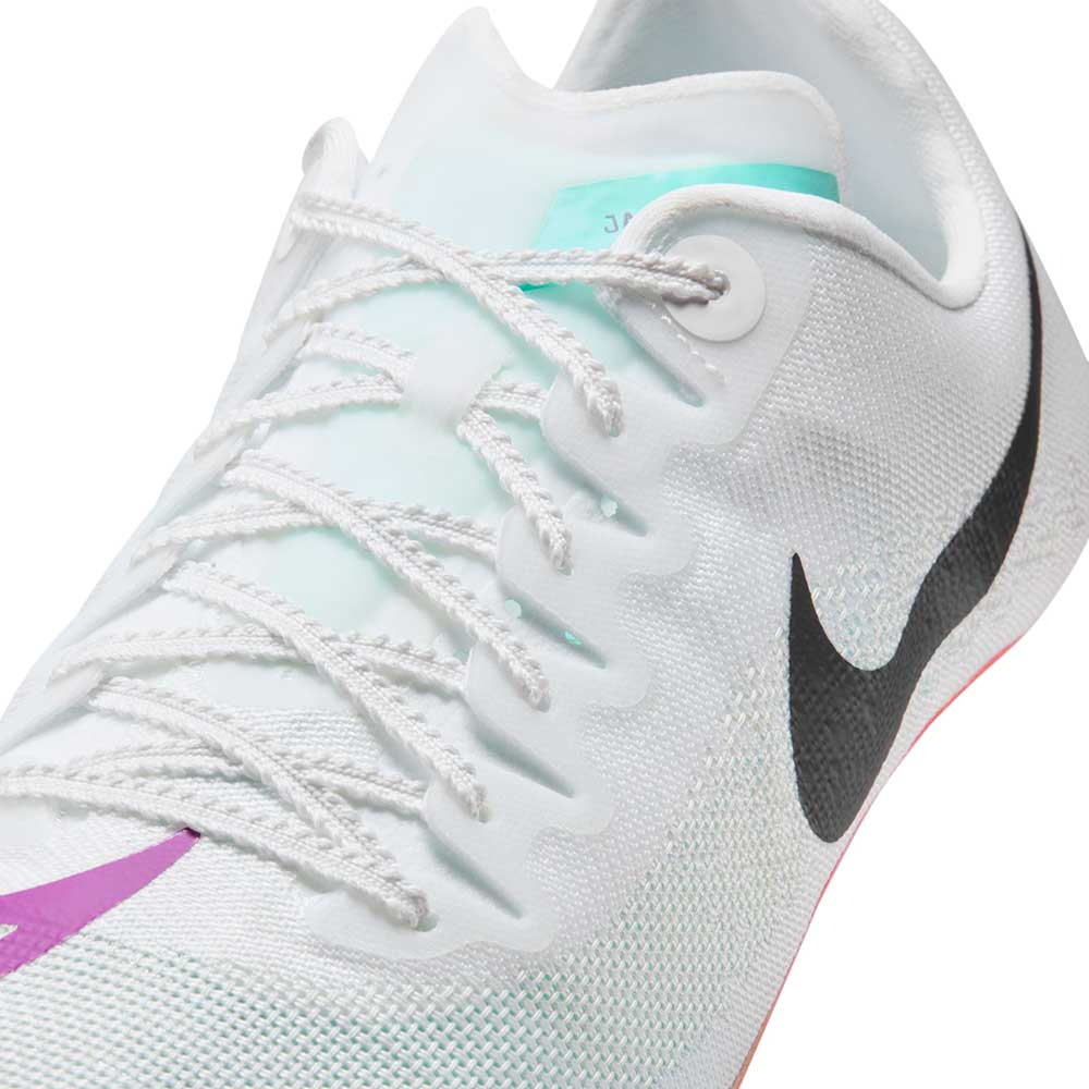 Nike Zoom Ja Fly 4 Spike- White/Obsidian/Bright Crimson - Regular (D)