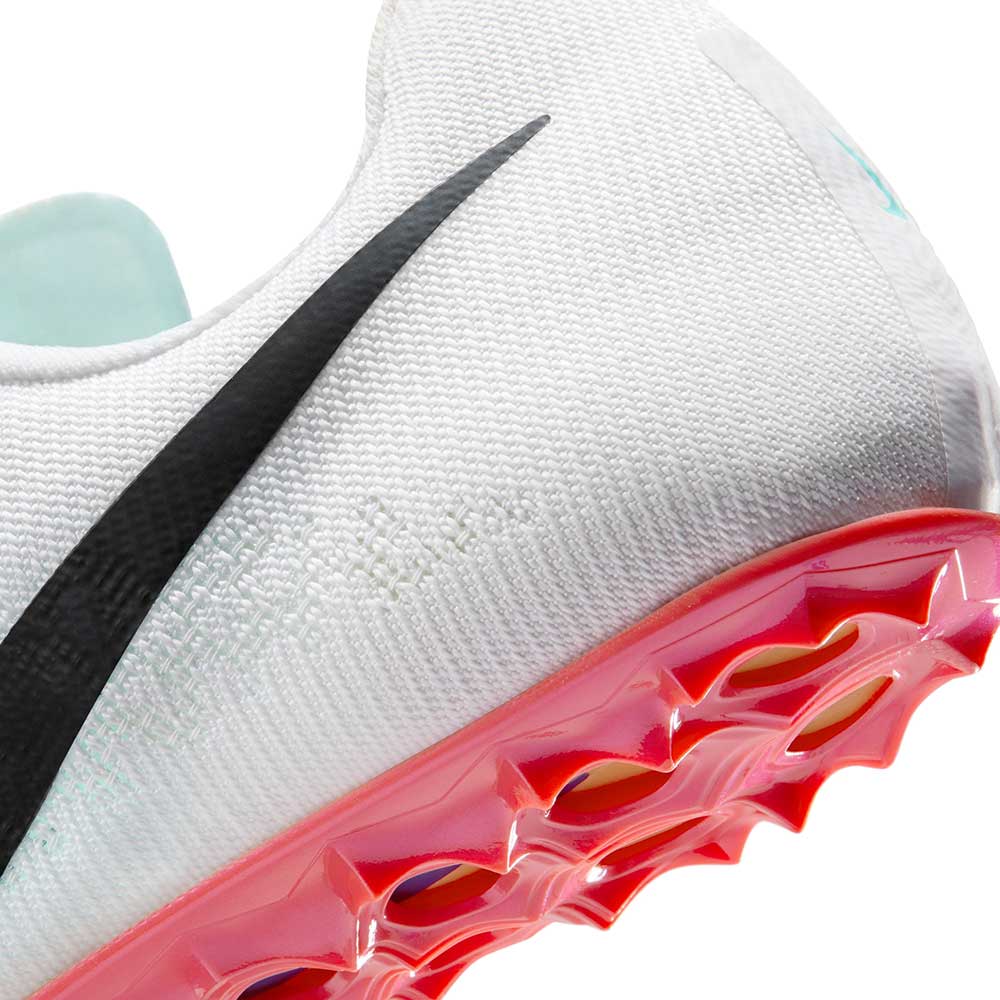 Nike Zoom Ja Fly 4 Spike- White/Obsidian/Bright Crimson - Regular (D)
