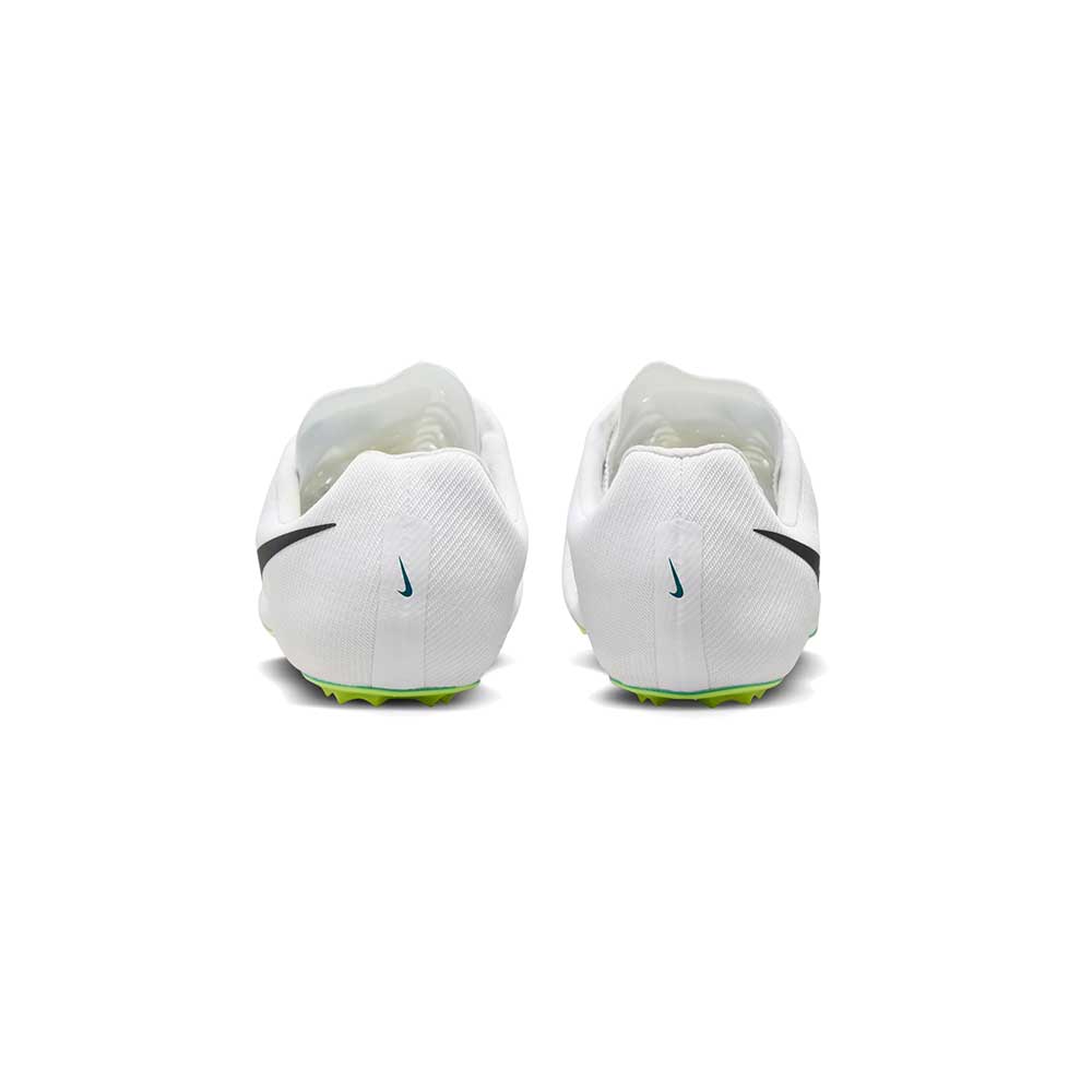 Men's Nike Ja Fly 4 Sprint Spike - White/Black/Bright Spruce/Electric Algae - Regular (D)