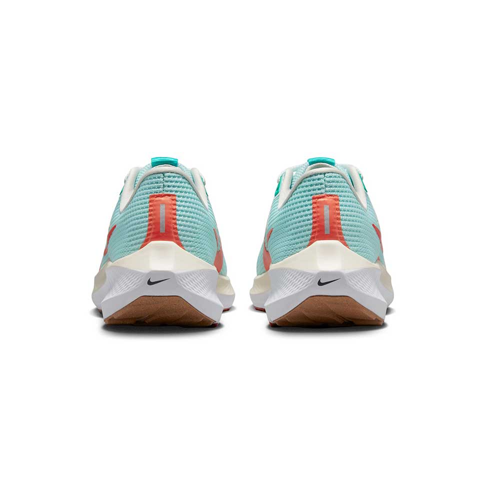 Women's Nike Air Zoom Pegasus 40 Running Shoe - Jade Ice/Picante Red-White-Sea Glass- Regular (B)