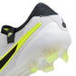 Nike Tiempo Legend 10 Elite FG Soccer Shoe - Metallic Silver/Black/Volt - Regular (D)