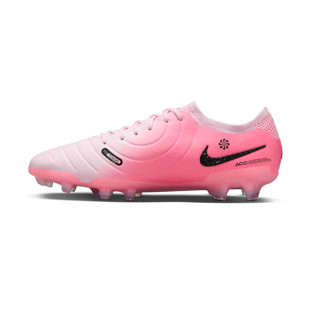 Unisex Nike Tiempo Legend 10 Elite Soccer Shoe - Pink Foam/Black - Regular  (D)