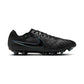 Nike Tiempo Legend 10 Pro Soccer Cleats - Black/Black-Deep Jungle - Regular (D)