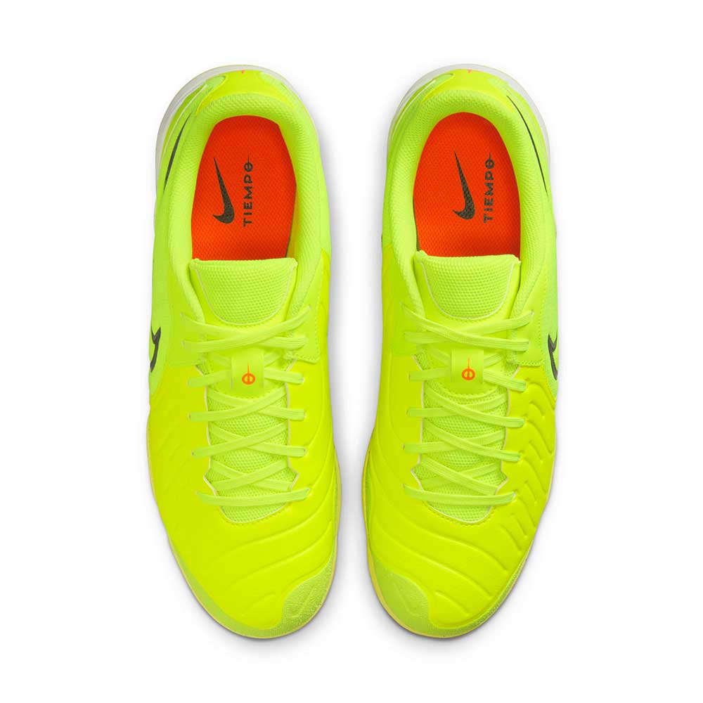 Tiempo Legend 10 Academy IC Soccer Shoe - Volt/Black - Regular (D)