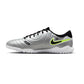 Tiempo Legend 10 Academy TF Turf Soccer Shoe - Metallic Silver/White/Volt - Regular (D)