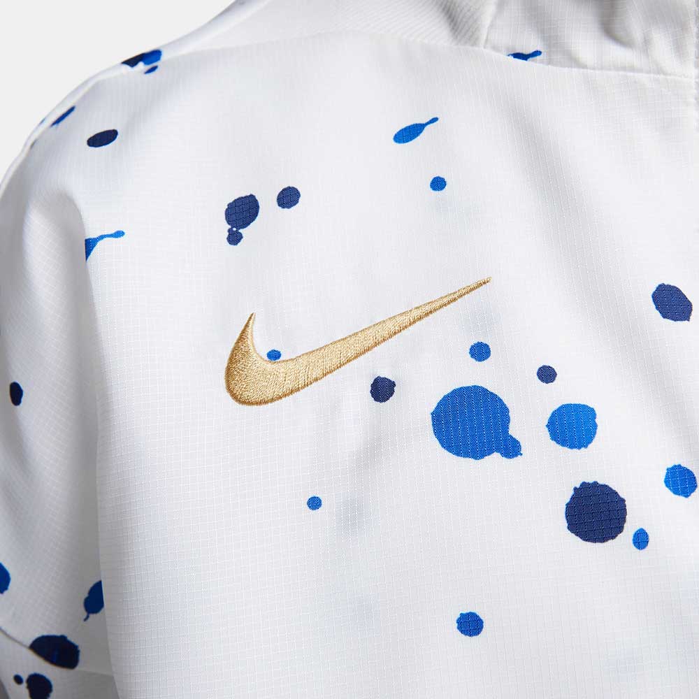 Women's Nike Dri-FIT U.S. Anthem Soccer Jacket - White/Metallic Gold
