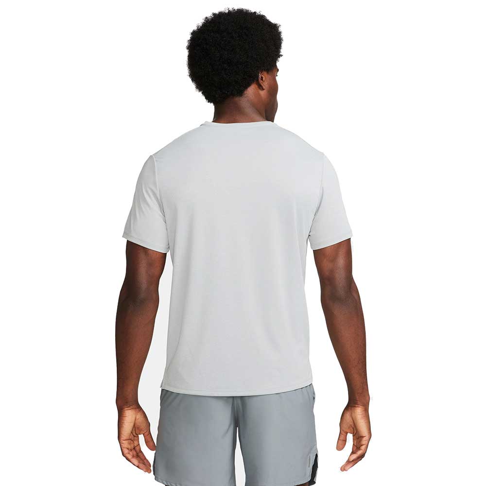 Men's Nike Miler Men's Dri-FIT UV Short-Sleeve Running Top - Grey Fog