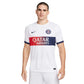 Men's Paris Saint-Germain 2023/24 Stadium Away Nike Dri-FIT Soccer Jersey - White/Midnight Navy