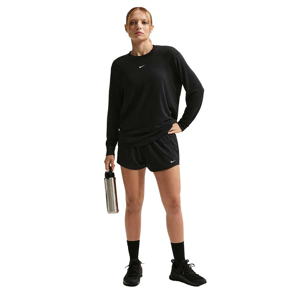 Women's Nike One Dri-FIT Mid-Rise 3" Short - Black