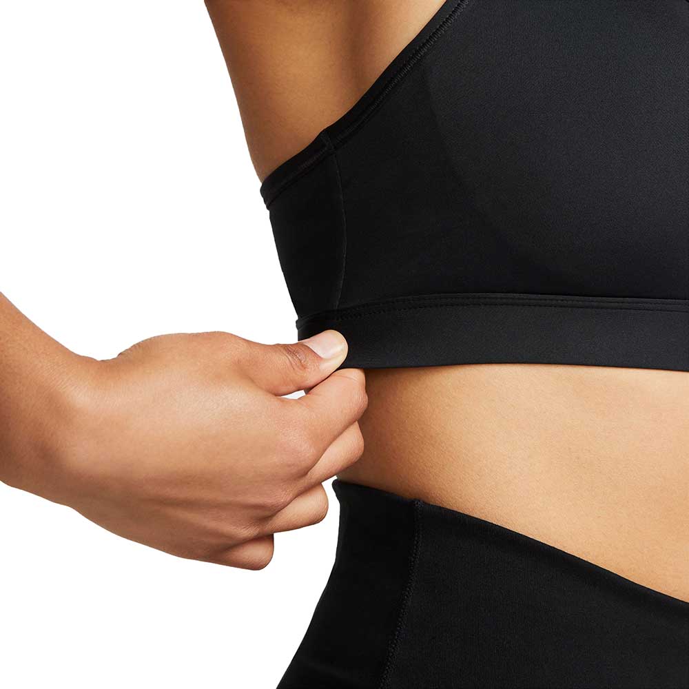 Women's Nike Swoosh Medium Support Bra - Black