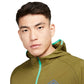 Men's Nike Trail Lightweight Jacket - Olive Flak/Spring Green