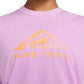 Women's Nike Dri-Fit Tee Short Sleeve Trail - Rush Fuchsia/Sundial